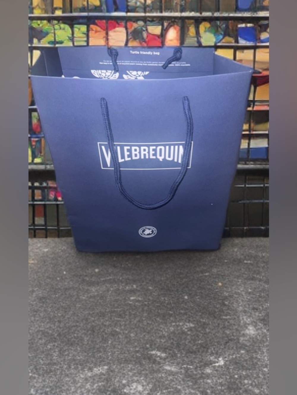 Vilebrequin Deep Blue Men's Tote